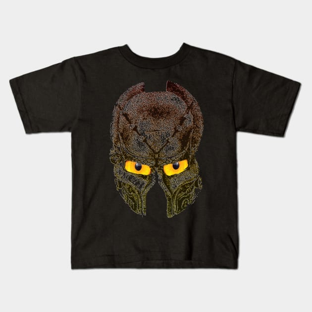 Viking helmet Kids T-Shirt by Hujer